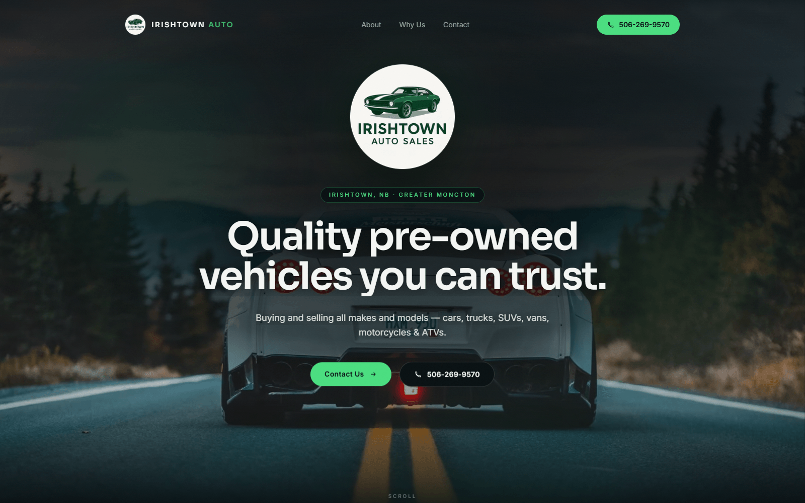 Irishtown Auto Sales screenshot